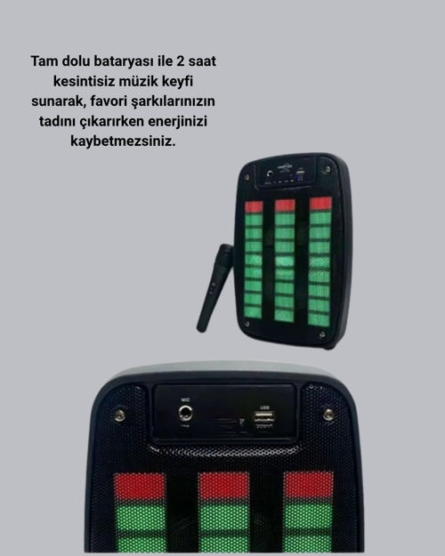 KABLOSUZ BLUETOOTH MÜZİK CİHAZI – 2 SAAT BATARYA SÜRESİ, ŞIK VE TAŞINABİLİR