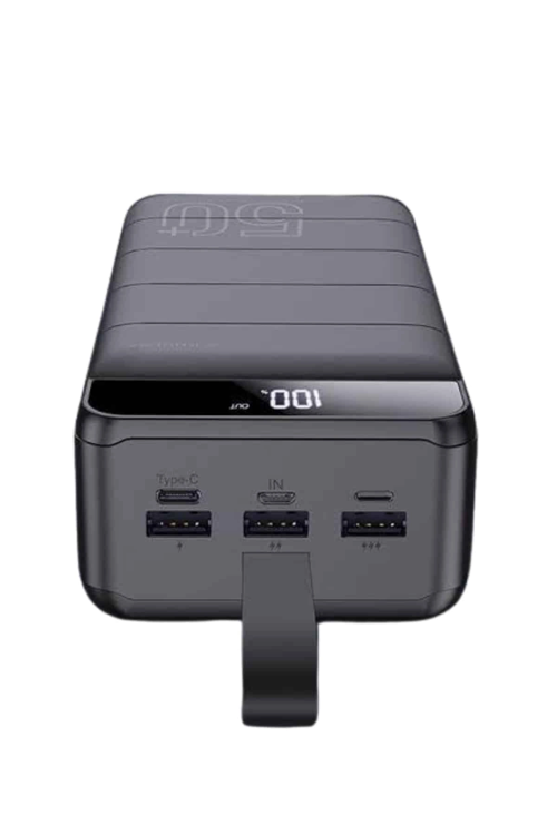POWERBANK ÇOKLU ŞARJ GİRİŞİ 50.000 MAH TAŞINABİLİR DİJİTAL GÖSTERGELİ