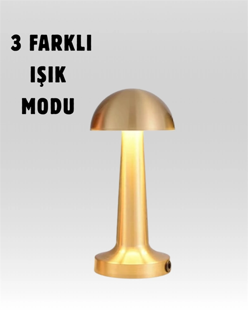 MODERN TASARIM ŞARJLI MASA LAMBASI – 1800 MAH BATARYA