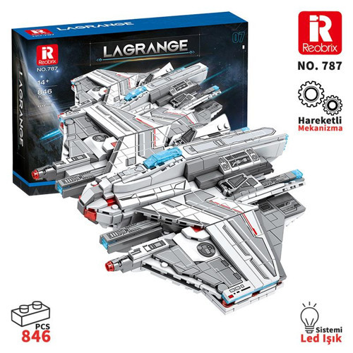 787 Lagrange Stingray MQ-25 Yaratıcı Yapı Blok Seti Building Blocks - 846 Parça