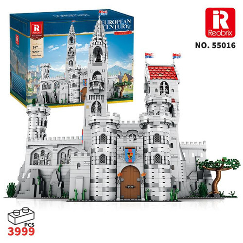 55016 Kral Kalesi Yaratıcı Yapı Blok Seti Building Blocks (King's Castle)- 3999 Parça