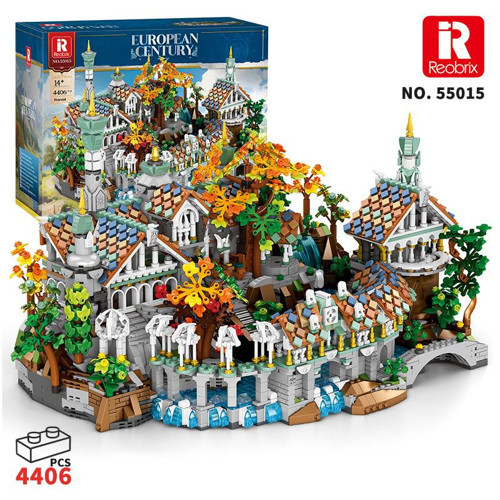 55015 Yüzüklerin Efendisi Ayrıkvadi (Duskvale Sanctum The Lord of the Rings) Yaratıcı Yapı Blok Seti Building Bl