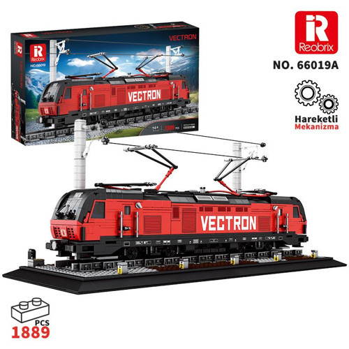 Technic 66019 Yolcu Treni Vectron (European Electric Passenger Train) Yaratıcı Yapı Blok Seti Building Blocks -