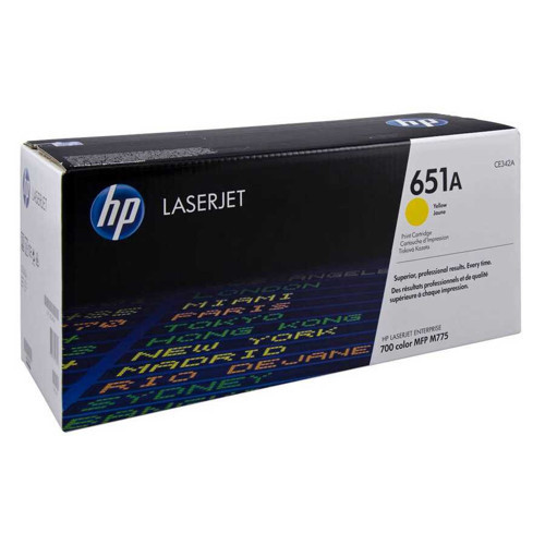 651A Ce342A Sarı Toner