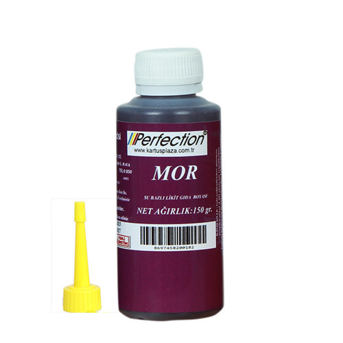 CHEF Sıvı Su Bazlı Likit Gıda Boyası MOR 150 gr.