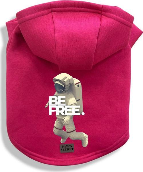 Köpek Kıyafeti Köpek Sweatshirt Hoodie Köpek Ürünleri Kedi Kıyafeti - Be Free L