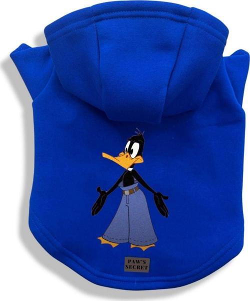 Köpek Kıyafeti Köpek Sweatshirt Hoodie Köpek Ürünleri Kedi Kıyafeti - Süper Daffy Duck L