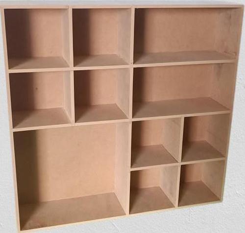 Hobi ADN 90355 MODEL Kupa Şişe Kavanoz Koyma Rafı Ahşap MDF HAM El Yapım