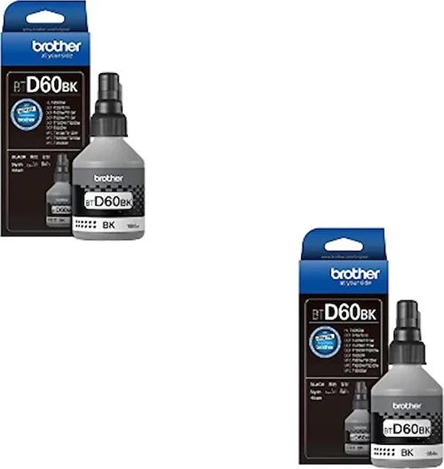 BT-D60BK / HL-T4500DW Siyah Orjinal Mürekkep 2'Lİ Avantaj Paket