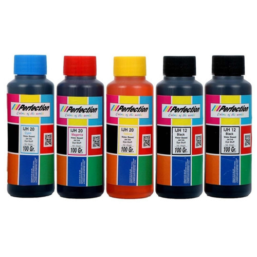 Epson Uyumlu L365 L382 L386 Tanklı Yazıcı Mürekkep Dolum Seti 5 x 100 gr.