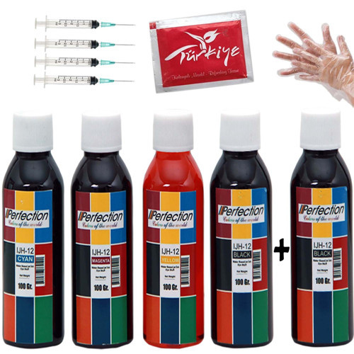 Epson L3250 L3251 Yazıcı Uyumlu Mürekkep Seti (103) 5 x 100 ML