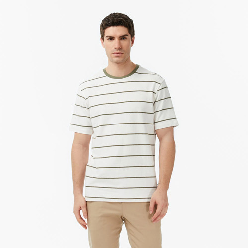 Nautica Regular Fit Çizgili Erkek T-Shirt V65320T