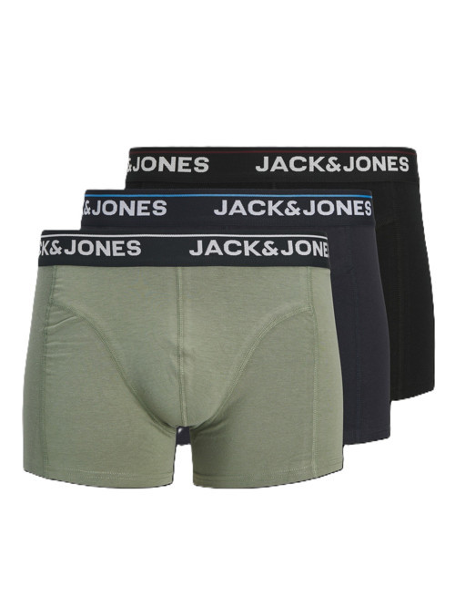 Jactimothy Solid Trunks 3'lü Erkek Boxer 12291495