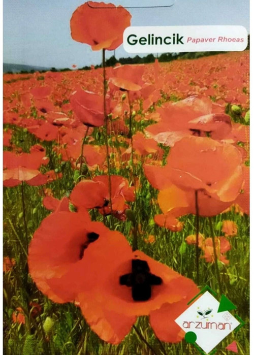 Gelincik Tohumu Papaver Rhoeas 50 Adet