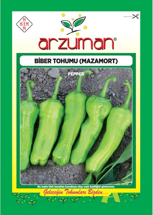 Mazamort Üçburun Biber Tohumu 10 Gr