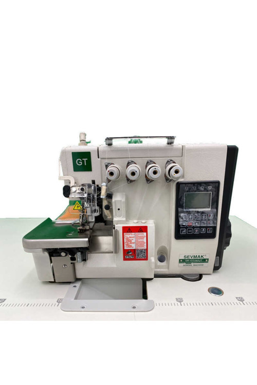 SK-04GT-UBT 4 İplik Tam Otomatik Akıllı Elektrikli İplik Kesicili Overlok Makinası