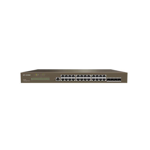 G3328F 24 PORT GIGABIT + 4X1GB SFP UPLINK L2 CLOUD YÖNETİLEBİLİR RACKMOUNT SWITCH