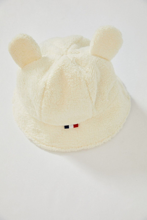 Teddy Fur Kız Çocuk Şapka Ekru