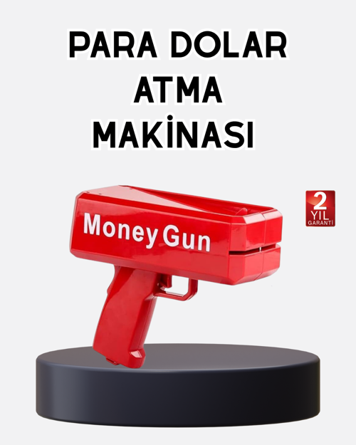 tekno ABS Malzemeli Para Saçma Tabancası Etkinlik ve Parti Kullanımına Uygun 2026