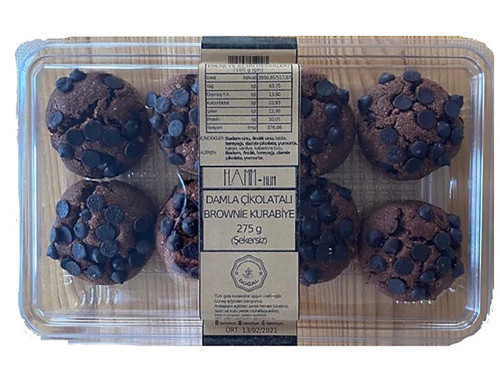 Damla Çikolatalı Brownie Kurabiye - 275g