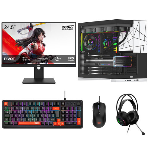 DRx9127 i7 14700KF 16GB 512GB NVMe 8GB RTX5060 24.5 İnç 200Hz 1ms Oyuncu Oem Paket