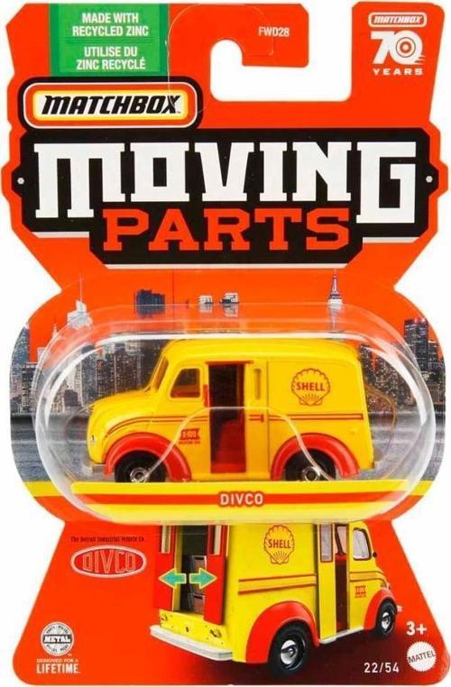 Matchbox Divco Sheel Araba FWD28-HLG07
