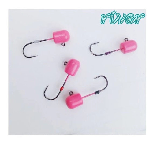 Hunter Pembe Glowlu Jighead 4’Lü Paket 3Gr
