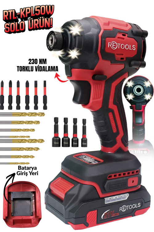 RTL-KPL50W RETOOLS BORDO 230 NM KAFA