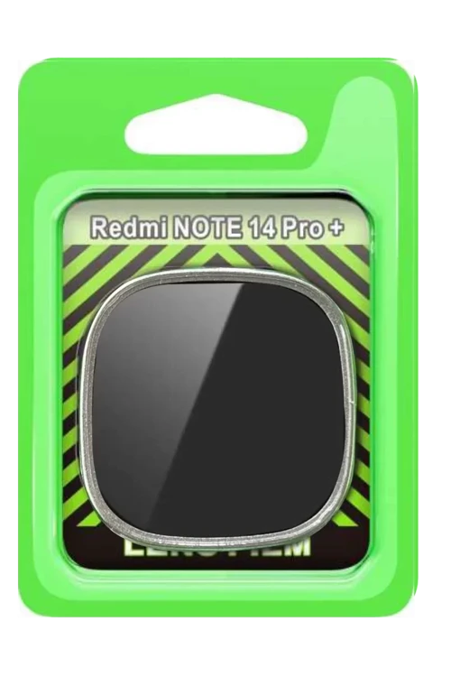 Newface Xiaomi Redmi Note 14 Pro Plus Raze Metal Kamera Lens - Gümüş