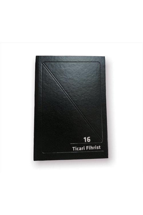 16*23 Cilt Bezli 16’lı Ticari Fihrist