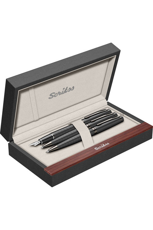 WizDesign 38 DOLMA KALEM + TÜKENMEZKALEM + VERSATİL SET MAT SİYAH (GARANTİLİ-KUTULU-KİŞİYE ÖZEL)