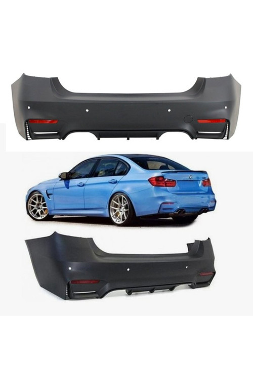Bmw 3 Serisi F30 M3 Arka Tampon Komple Set 2012- 2017 Arası Uyumlu