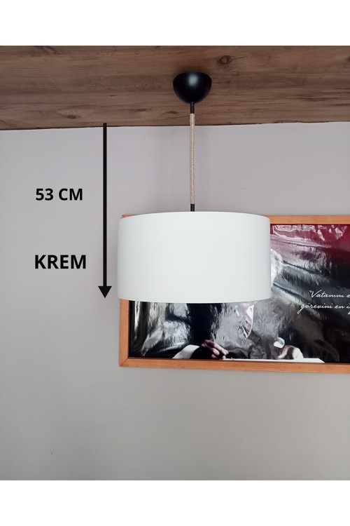 AVİZE- KREM-BOHEM-JÜT ÖRGÜ KABLO- YEDEK BAŞLIK-GENÇ&ÇOCUK ODASI&SALON&ANTRE