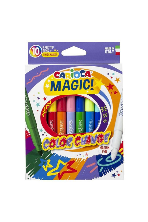 Magic Renk Değiştiren Sihirli Keçeli Boya Kalemi 10'Lu