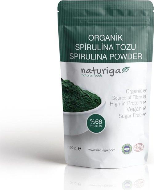 Organik Spirulina Tozu 100Gr