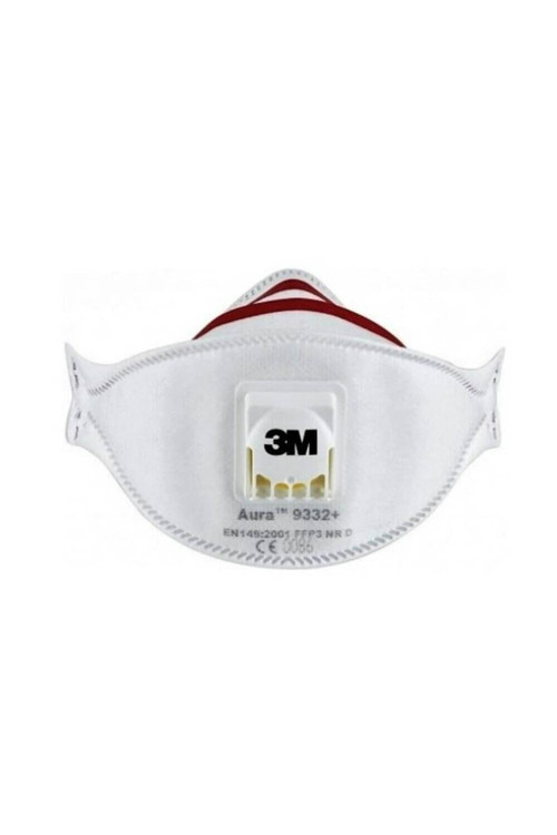 Aura 9332 Ffp3 Ventilli Solunum Koruyucu Maske - 10`lu Paket