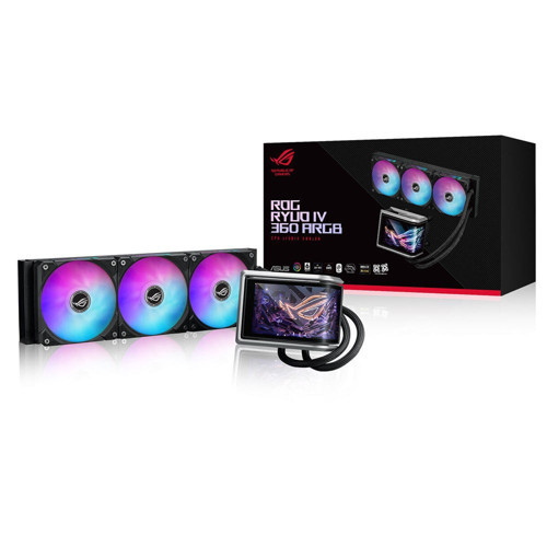 ROG RYUO IV 360 ARGB HAREKETLİ KAVİSLİ 6.67 INÇ AMOLED EKRANLI 360mm Sıvı İşlemci Soğutucu