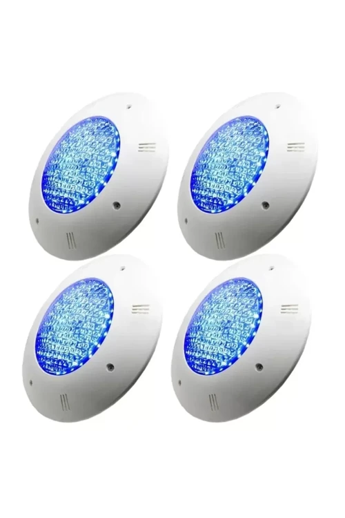 4 Adet 30 Watt Led Mavi Sıva Üstü Havuz Lambası Tenda 12 Volt Vice Avm