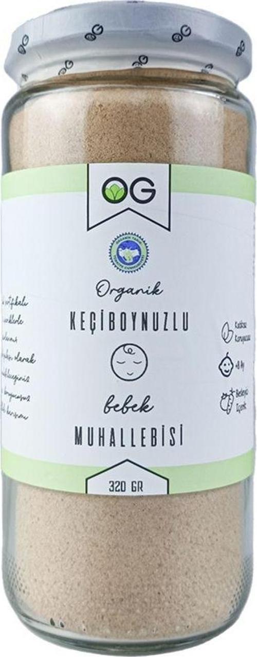 Organik Keçiboynuzlu Bebek Muhallebisi Karışımı 320 Gr