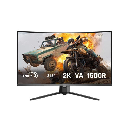 31.5" G3221SC Curved Gaming 170Hz 2K Monitör Siyah 1ms