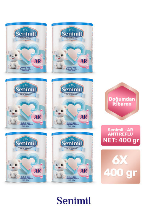 ANTİ-REFLÜ (AR) BEBEK SÜTÜ 400 GR 6 LI AVANTAJ PAKETİ