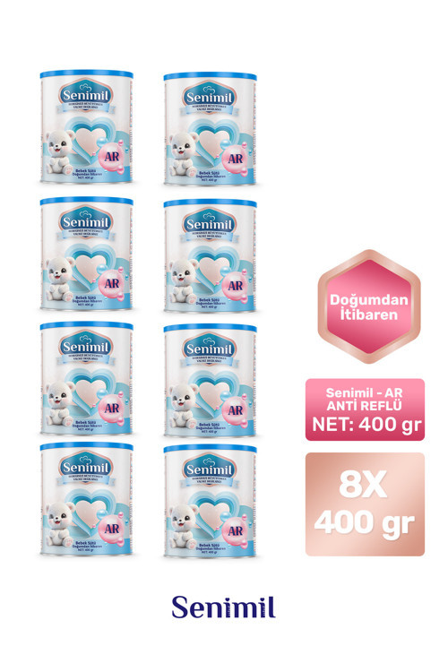 ANTİ-REFLÜ (AR) BEBEK SÜTÜ 400 GR 8 Lİ AVANTAJ PAKETİ