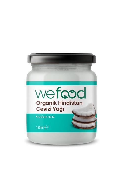 Organik Hindistan Cevizi Yağı 150 ml (Soğuk Sıkım)