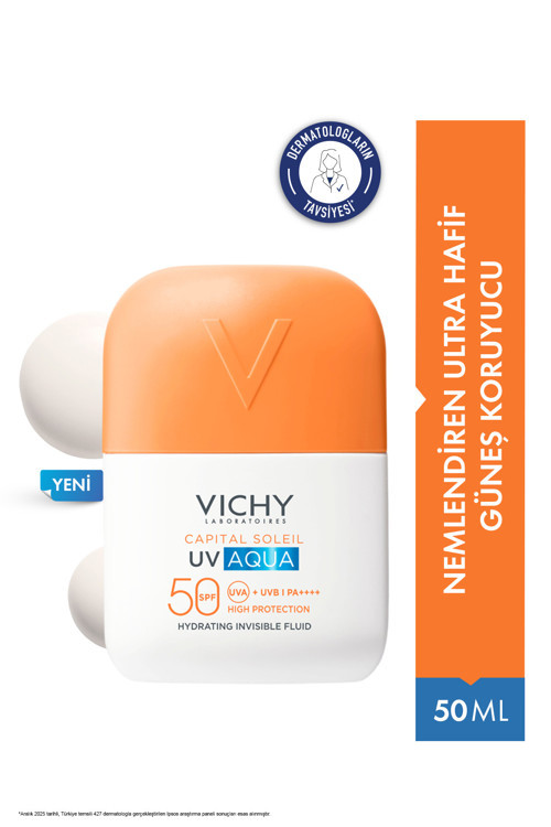 Capital Soleil Uv Aqua Spf50 Yüz Güneş Kremi 50ml
