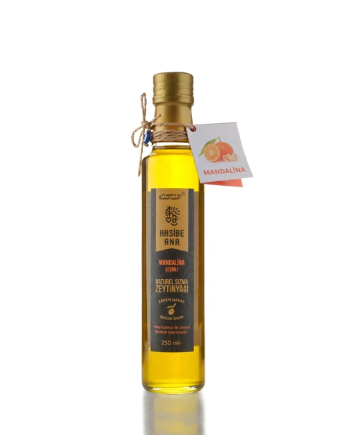 Havran Turunçlusu | Mandalina Çeşnili Sızma Zeytinyağı - 250 ml