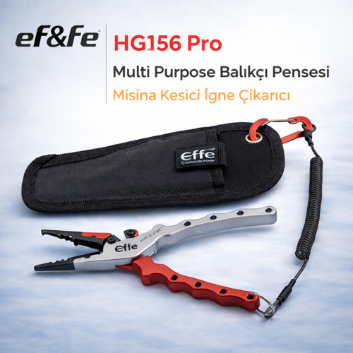 HG156 Pro Multi Purpose Balıkçı Pensesi Misina Kesici İğne Çıkarıcı