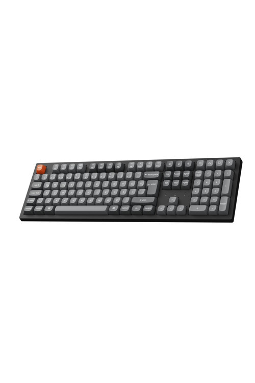 K10 Max Super Red switch, 1000 Hz, çift atışlı PBT tuş kapakları, RGB aydınlatmalı Kablosuz Siyah Mekanik Klavye (K10M-H1-TR)