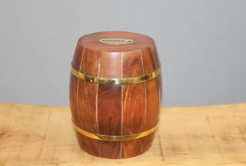 Pirinç Fıçı Kumbara Ksk3116