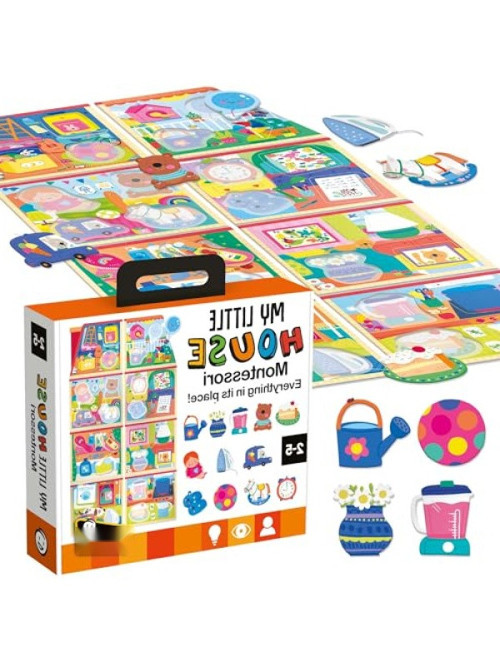 Montessori Eğitici Puzzle - My Little House