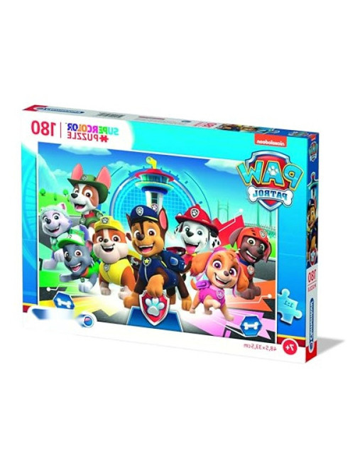 Renkli Paw Patrol Temalı 180 Parça Yapboz